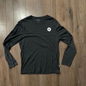 Converse All Star Chest Logo Adult Long Sleeve T-Shirt - L